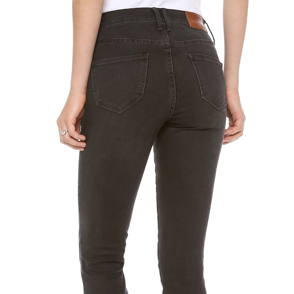 Madewell Skinny High Riser 9” Black jeans size 27